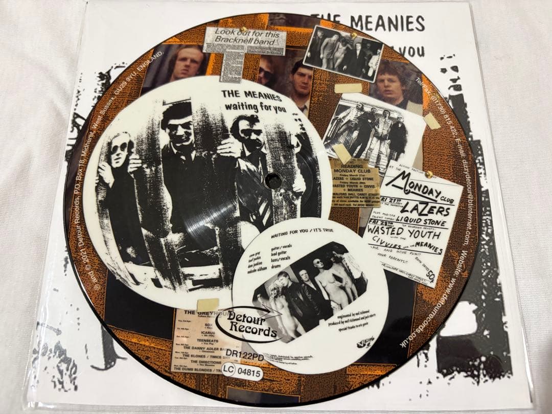 MEANIES 7インチ punk powerpop パンク天国