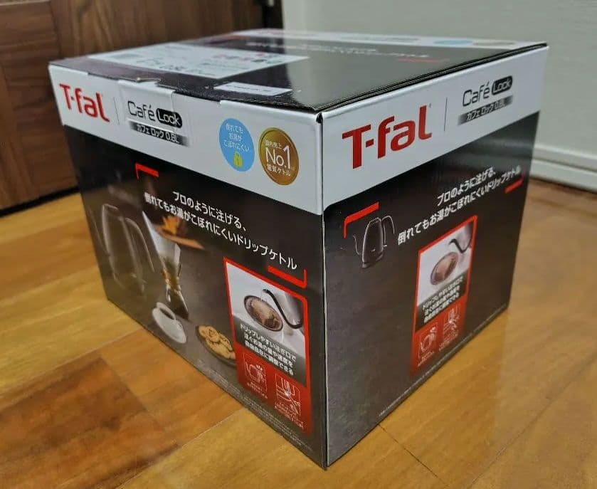 ★新品・未使用　電気ケトル　T-fal （ティファール）カフェロック 0.8L