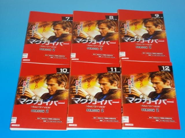 DVD 海外ドラマ マクガイバー シーズン1～4 41巻 全巻 レンタル