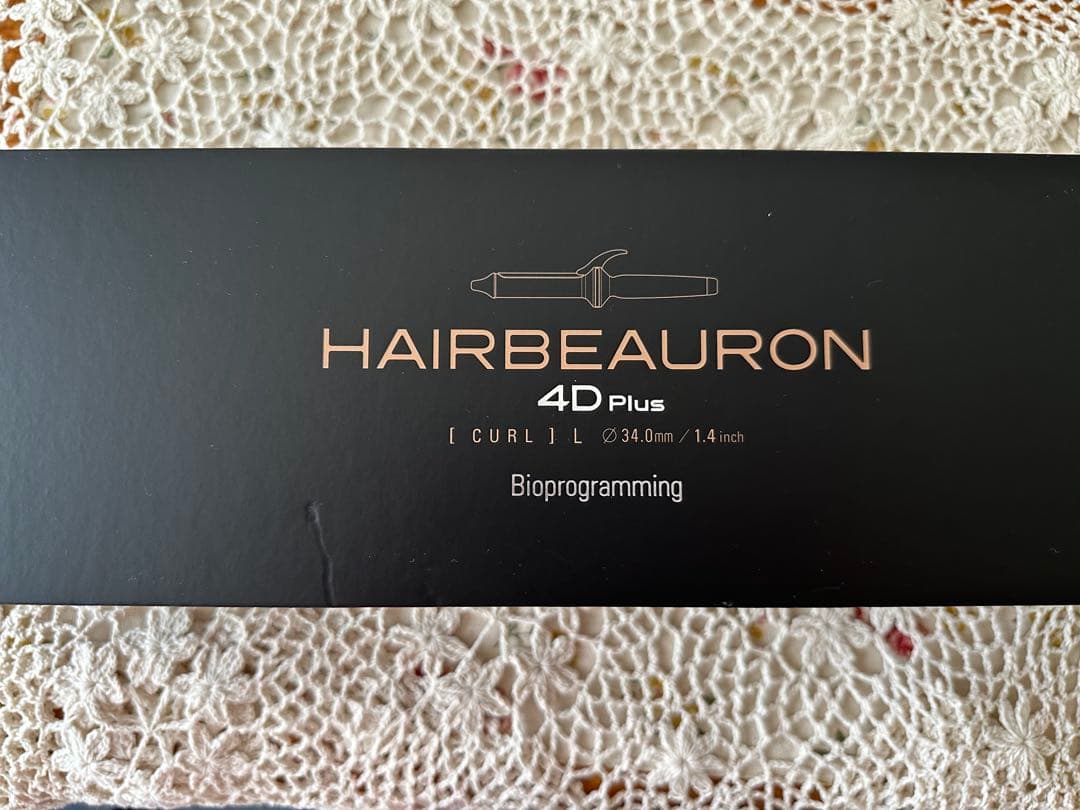 【美品 】カールヘアアイロン 4D 34mm