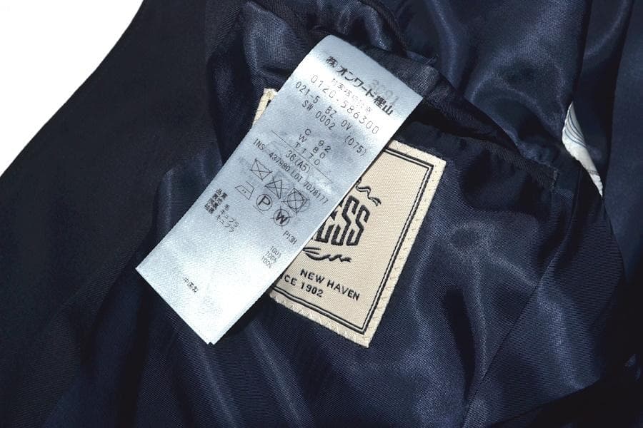 【新品】特価 J.PRESS ジェイプレス 銀ボタン紺ブレザー A5（M程度）