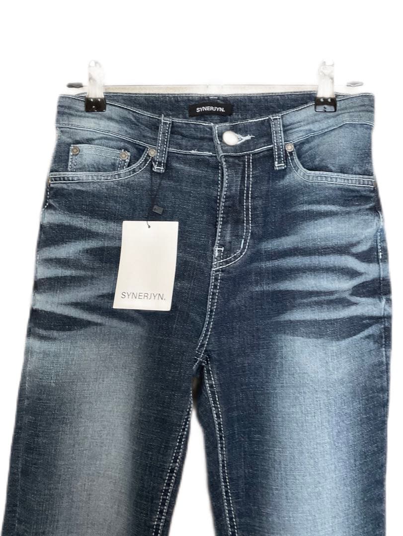 パンツ SYNERJYN CAT WASHING DENIM PANTS