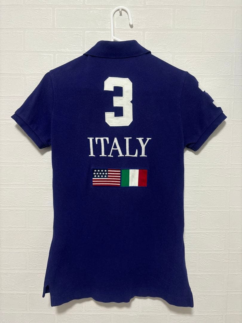RALPH LAUREN スキニーポロ イタリア ビッグポニーM 90-08年代