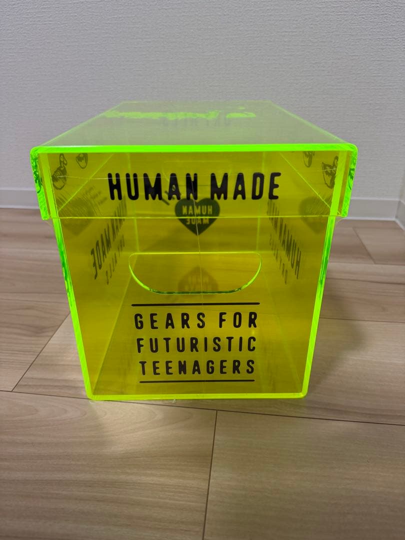 家具・インテリア HUMAN MADE ACRYLIC FILE BOX SMALL Yellow