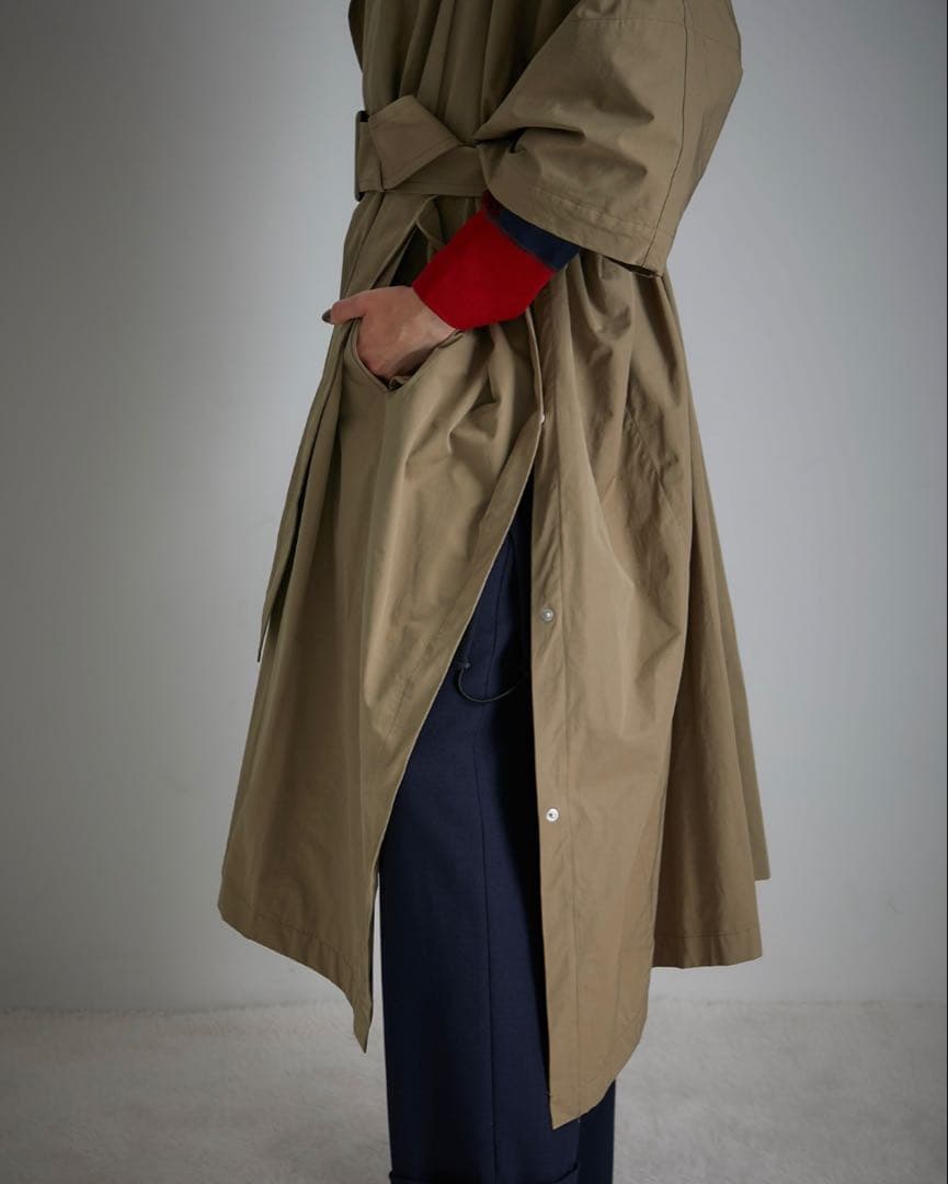 新品 TOGA PULLA トレンチクロークコート