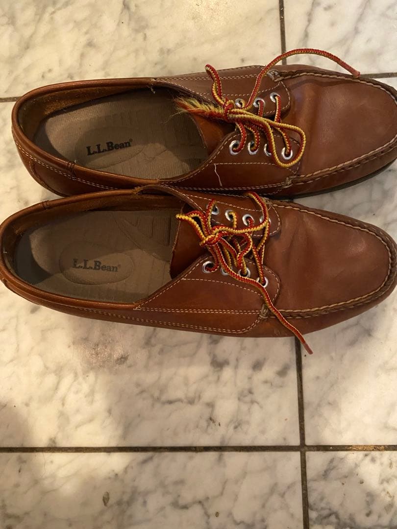 L.L.Beanハンドソーン・モカシン、ブルーチャー・モック