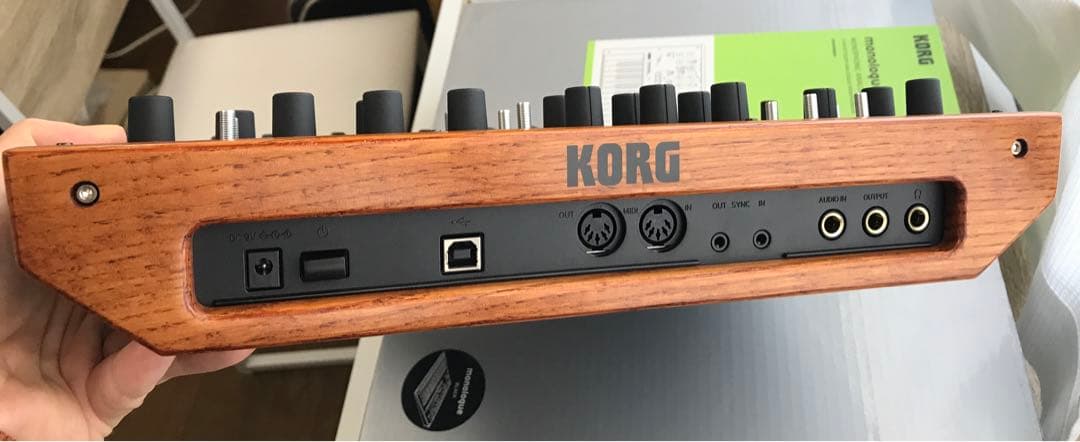 korg monologue 純正アダプター付き