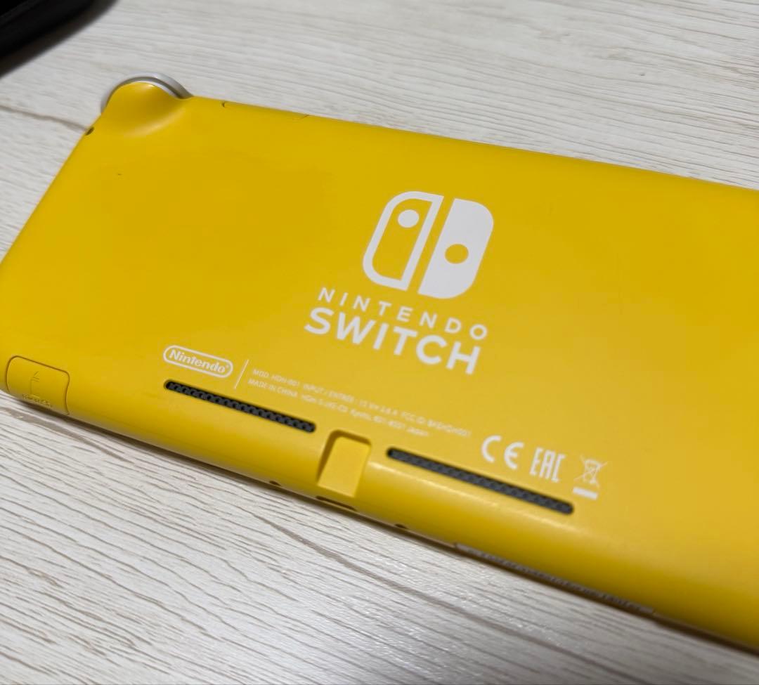 Nintendo Switch Lite イエロー 付属品追加コメ必須