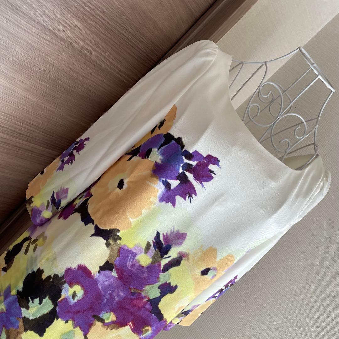 極美品 ☆GRACE CONTINENTAL ワンピース 36花柄 上品