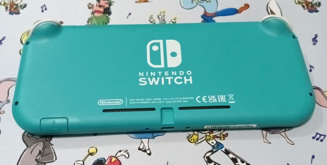 Switch　ライト　ターコイズブルー　本体