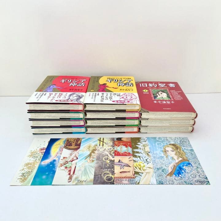 里中満智子　マンガ ギリシア神話　漫画版 旧約聖書