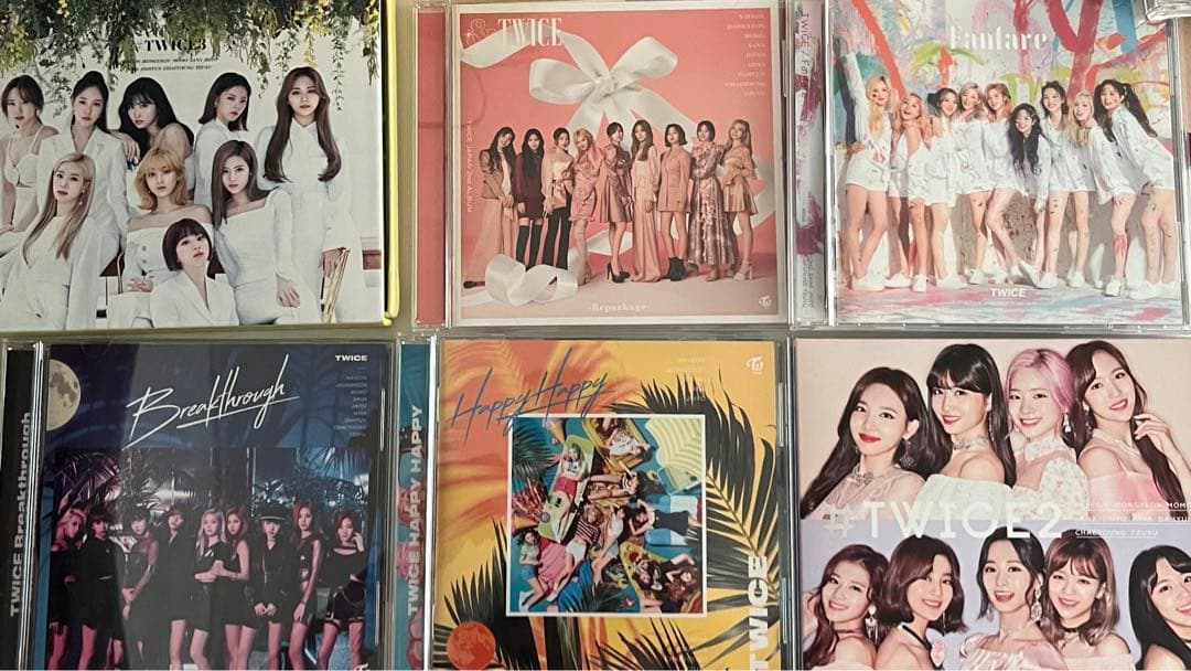 TWICE CD シングル　アルバム　日本