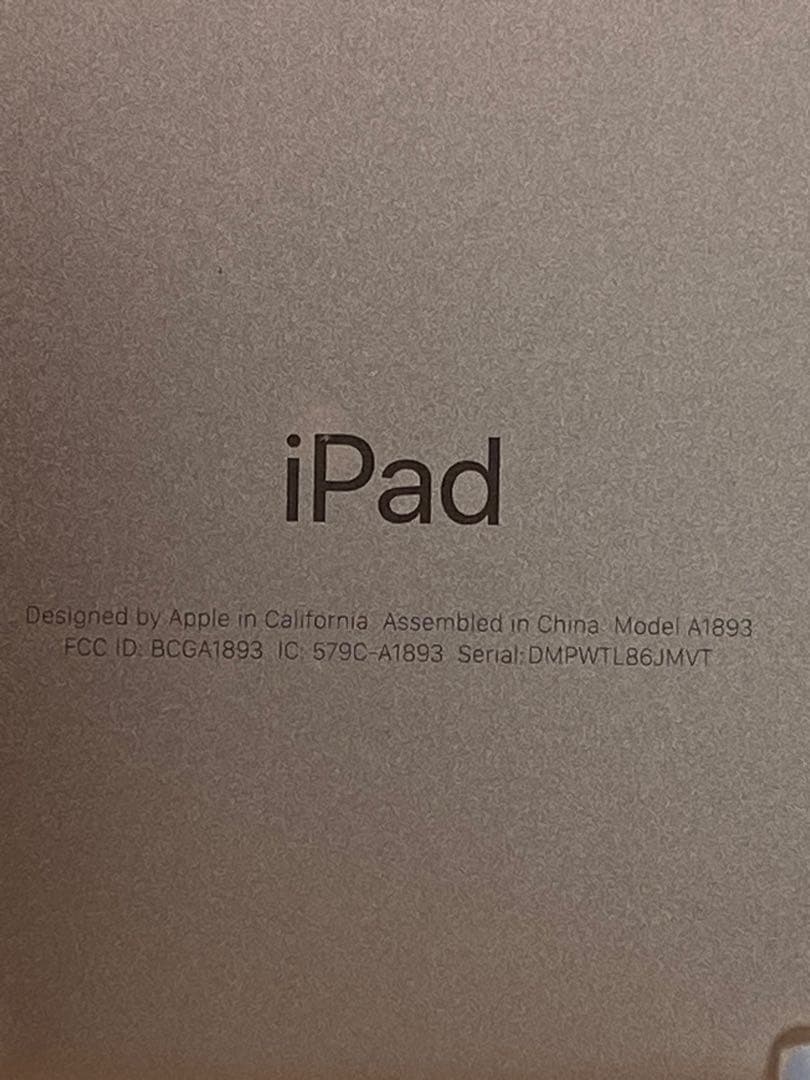 Apple iPad 第6世代 128GB MRJP2J/A ゴールド