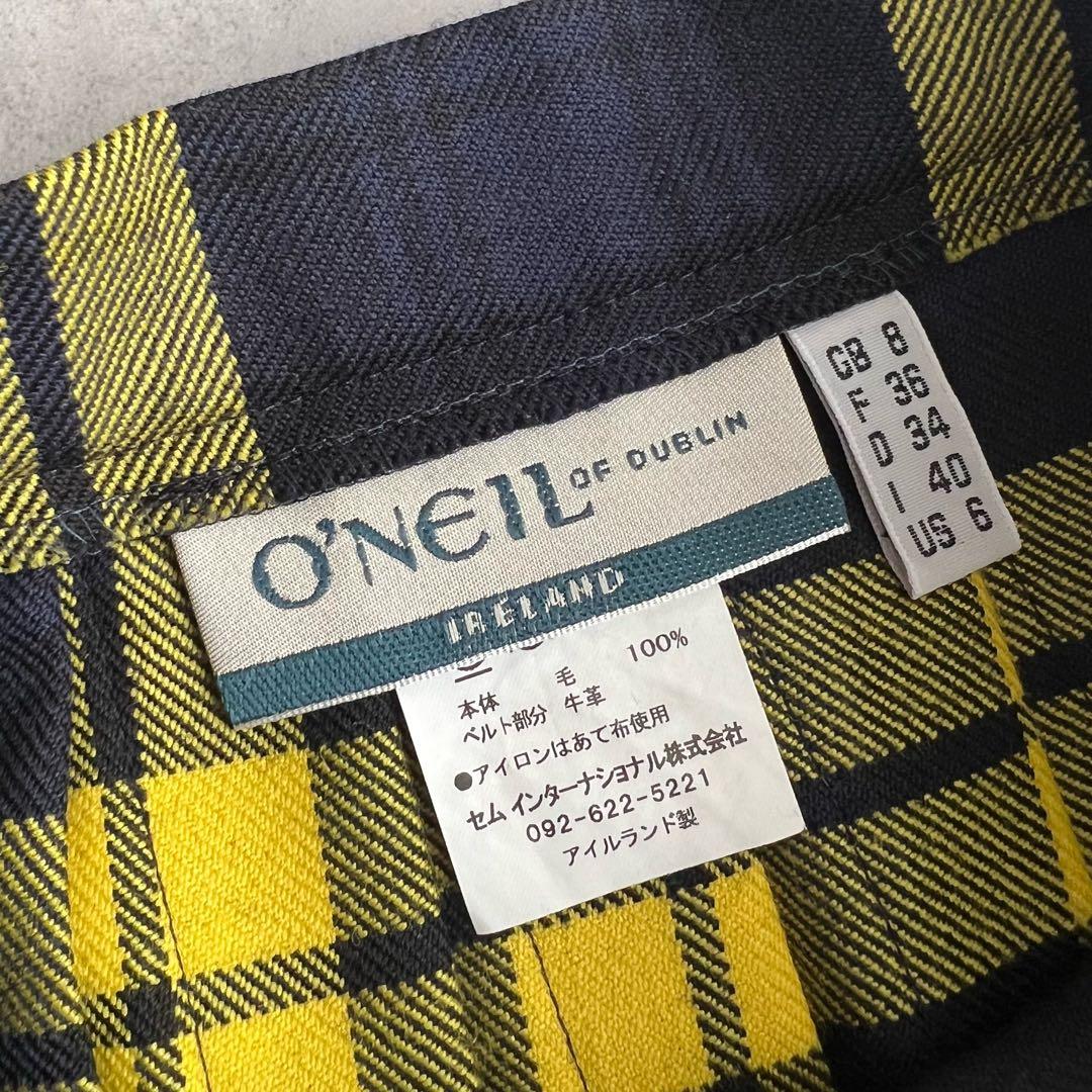 O’NEIL OF DUBLIN オニールオブダブリン　スカート　イエロー　8