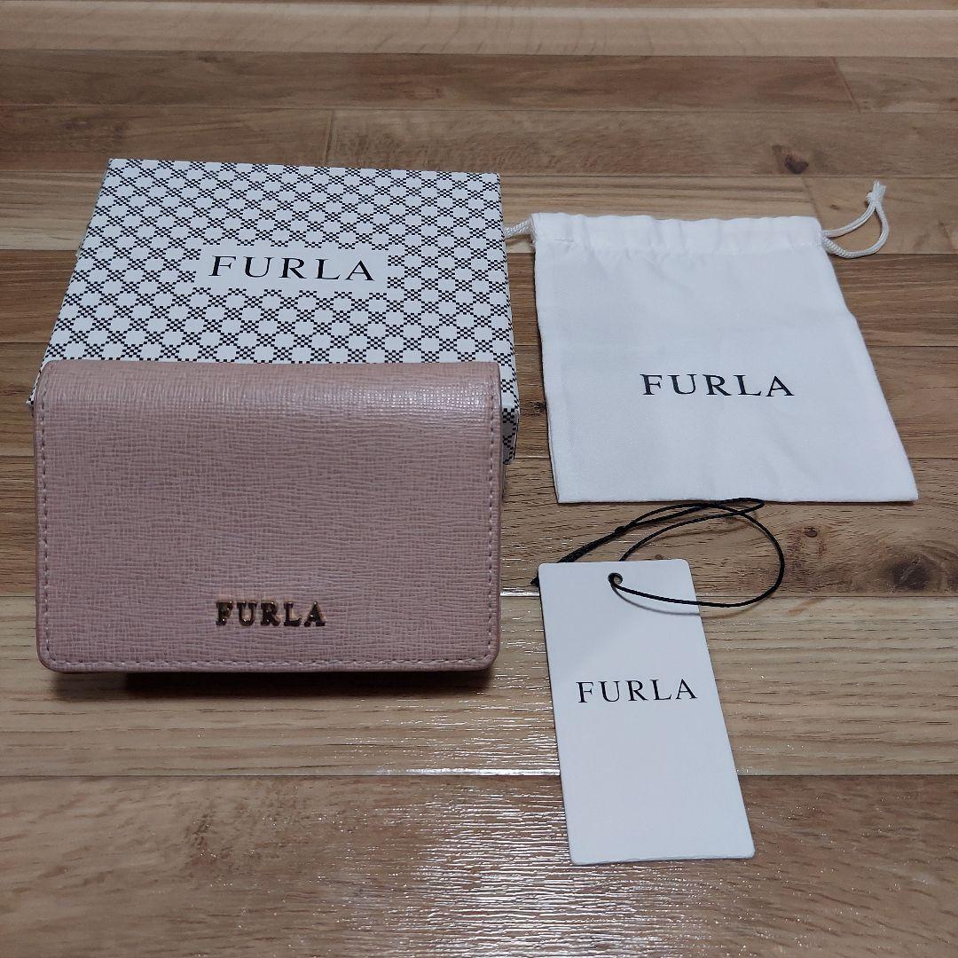 FURLA 名刺入れ ピンク