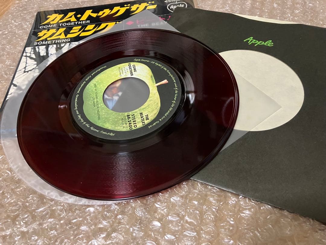 ミント赤盤　カムトゥゲザー　稀少赤盤