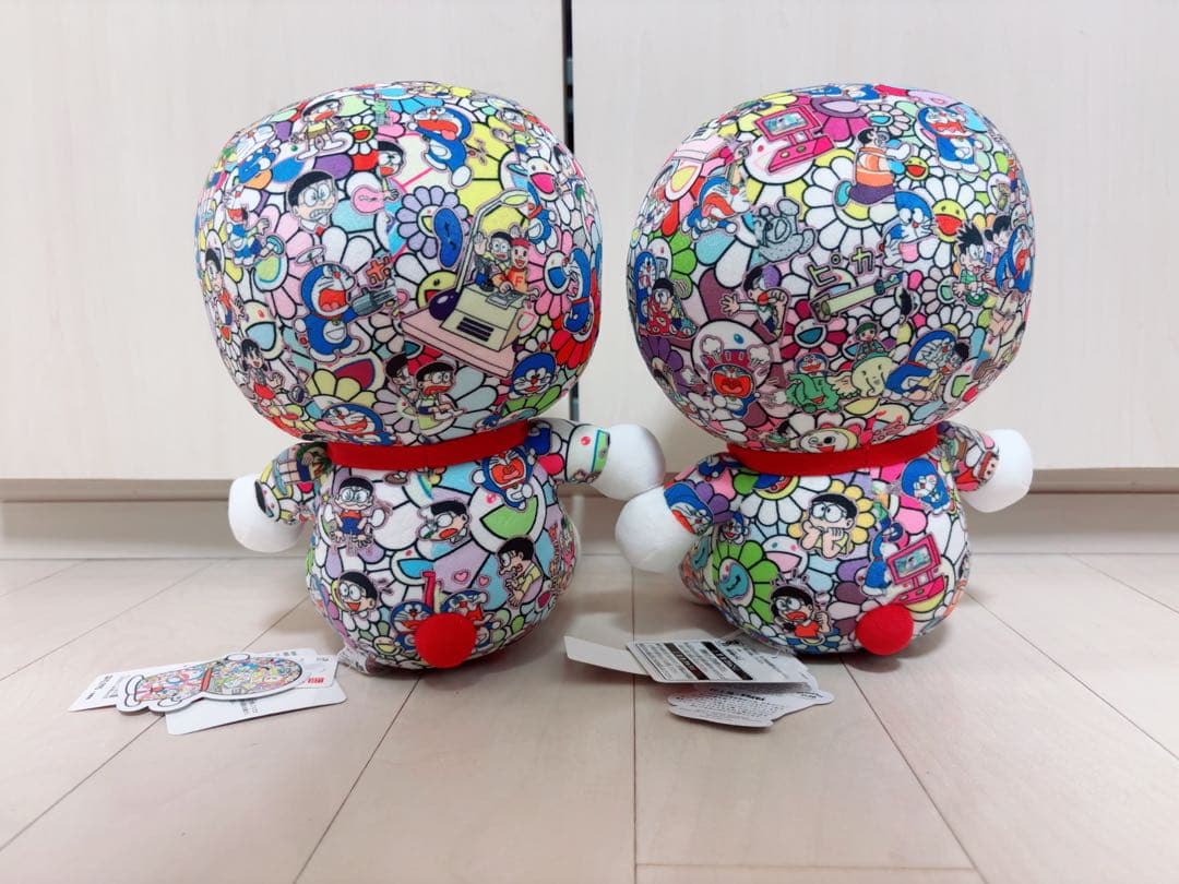 村上隆☆ドラえもん☆ぬいぐるみ☆ユニクロ☆2体セット
