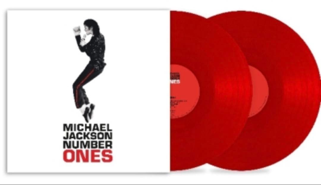 マイケル・ジャクソン『NUMBER ONES』※完全限定品レコード盤RED
