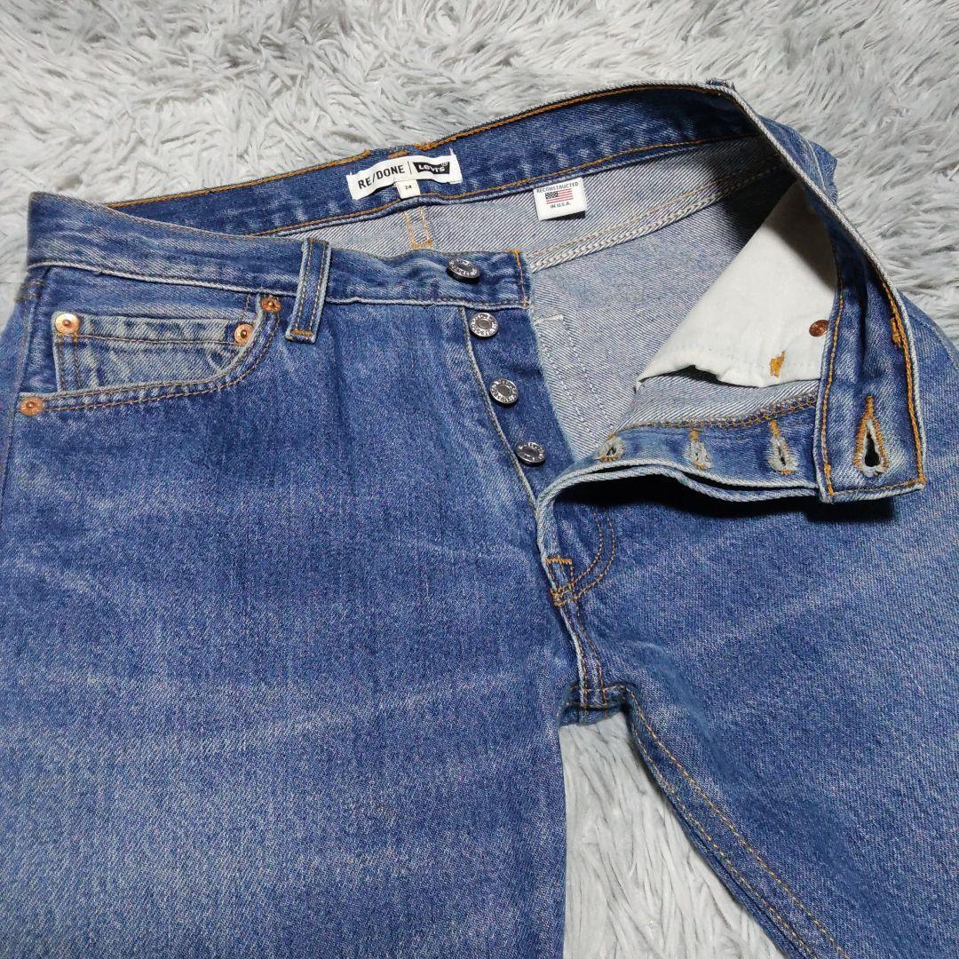 RE/DONE Levis 米国製　レディースデニムパンツ　SIZE ２４
