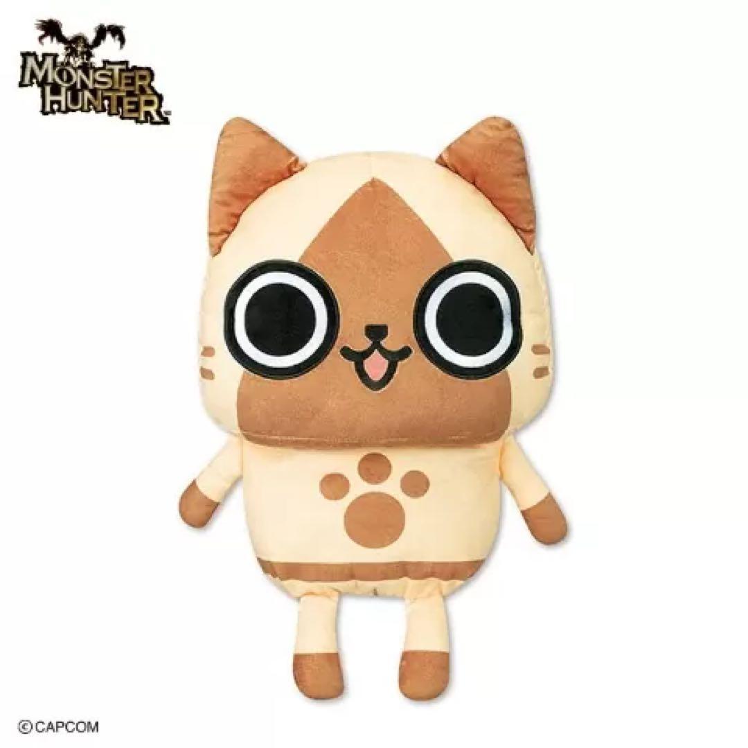 希少　モンスターハンター アイルー メラルー ぬいぐるみ ティッシュケース　2種