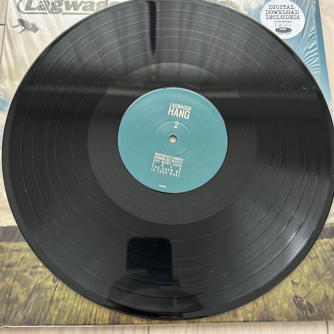 Lagwagon HANG レコード デジタルダウンロード付き