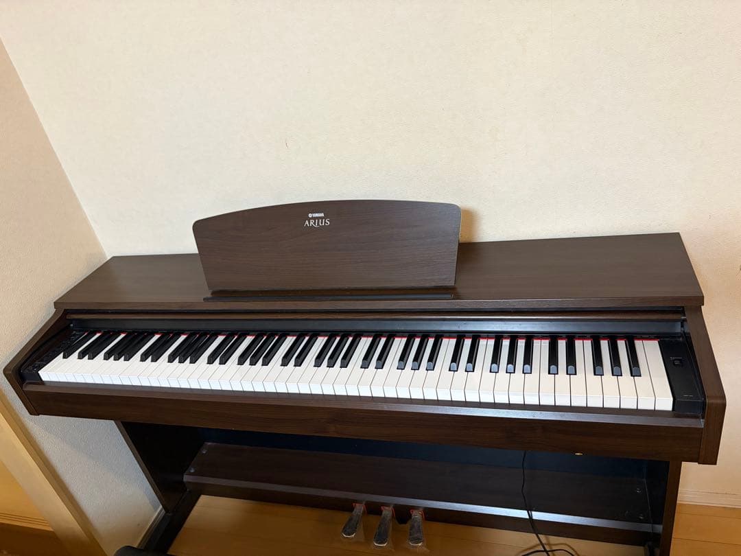 Yamaha ARUS 88鍵デジタルピアノ ブラウン