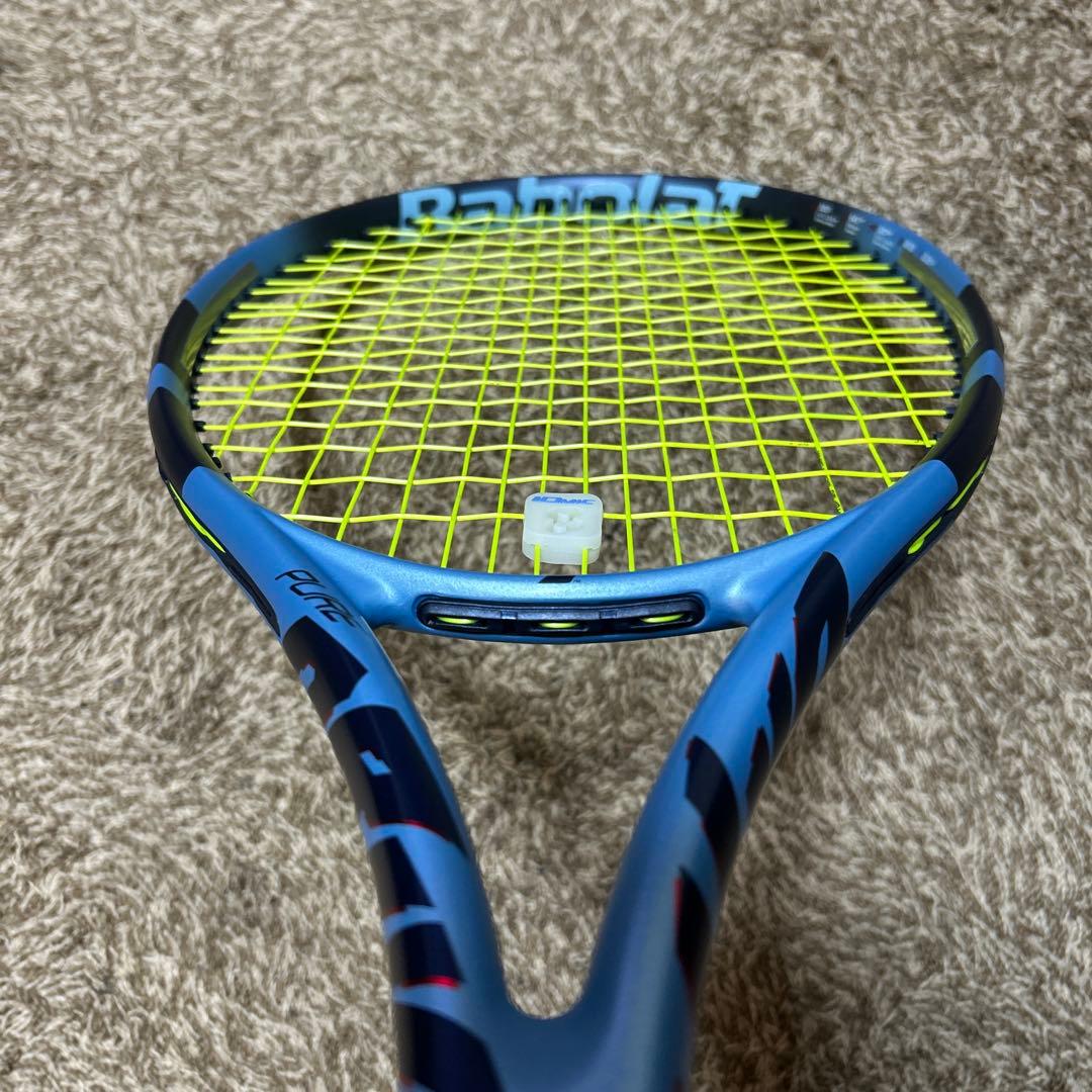 【美品】2025Babolat Pure Drive100パワーグロメット付き