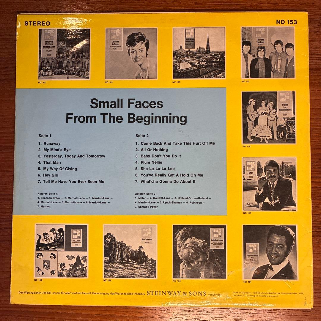 【独DECCA】Small Faces / From The Beginning