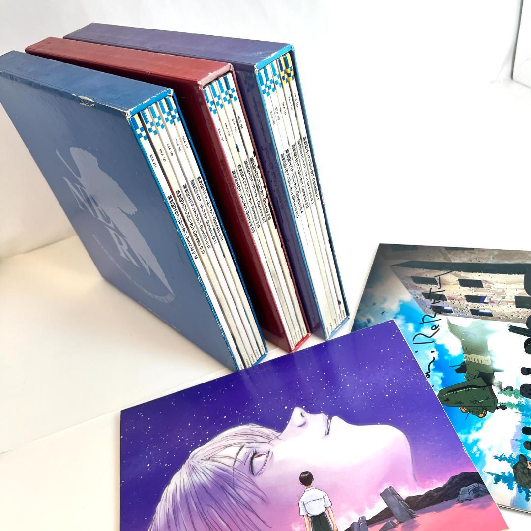 レーザーディスク、新世紀エヴァンゲリオン　3LD-BOX+ 劇場版 　完全セット
