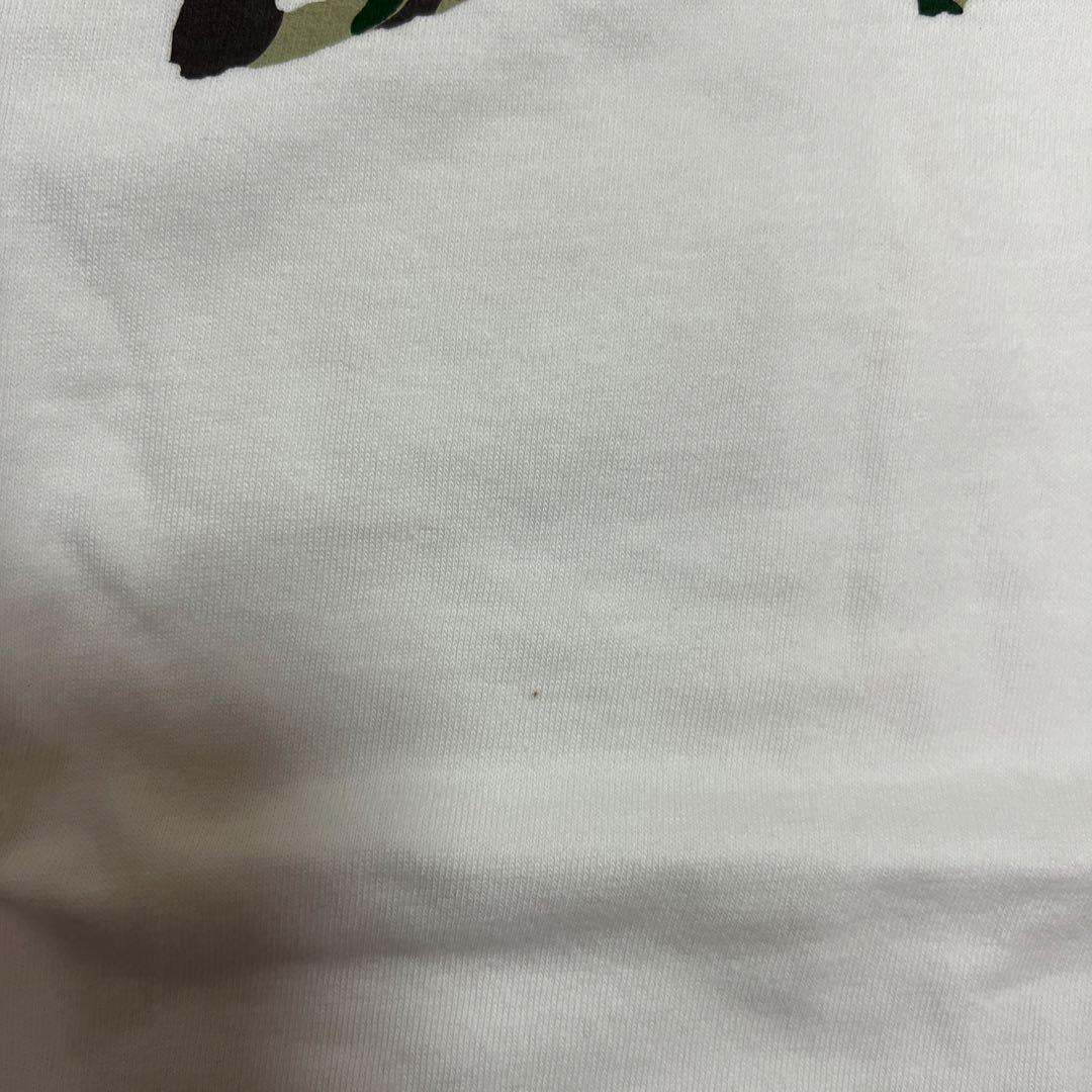 A BATHING APE×stussy30thTシャツ グリーンカモホワイトM