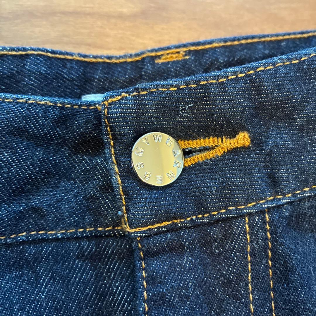 パンツ MY WEAKNESS DENIM WIDE PANTS 24
