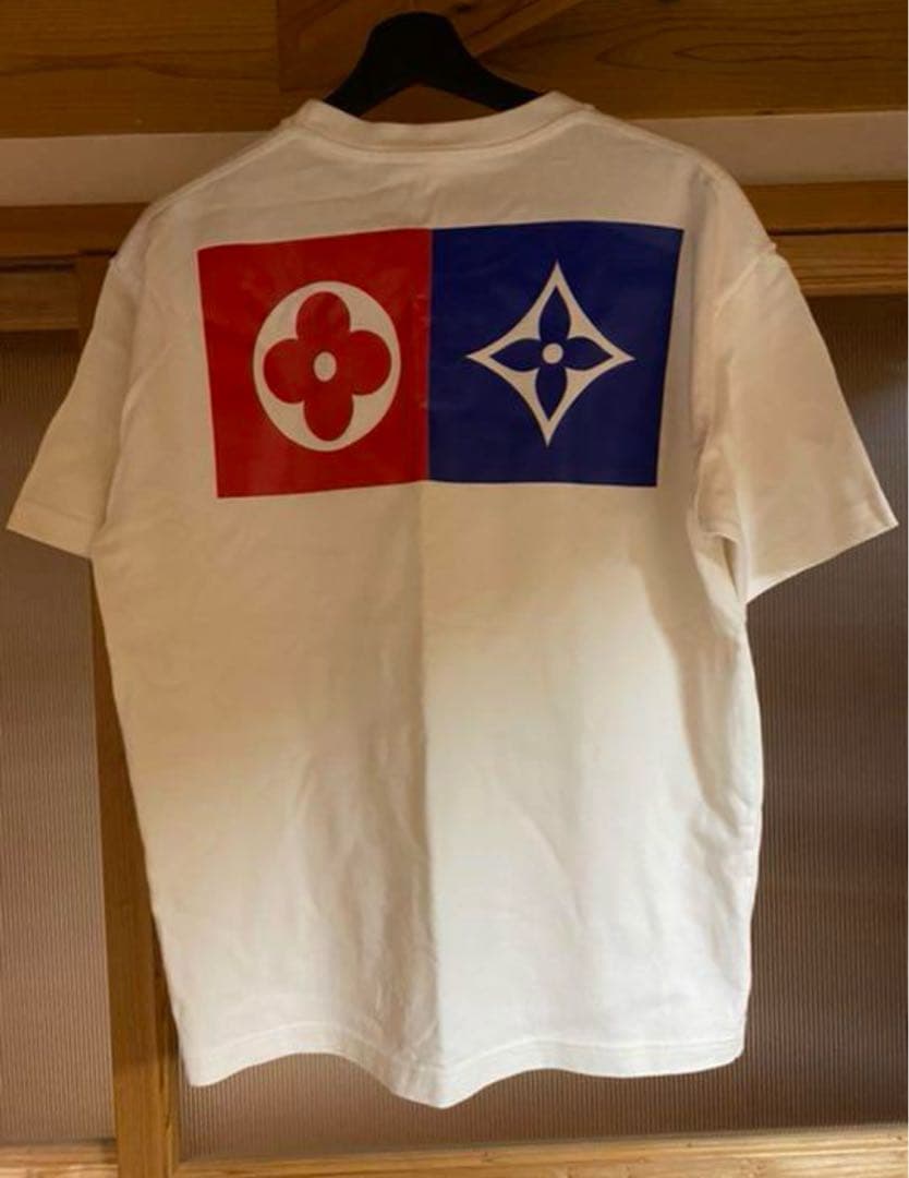 値下げ！　louis vuitton Tシャツ　L 美品　生地最高です