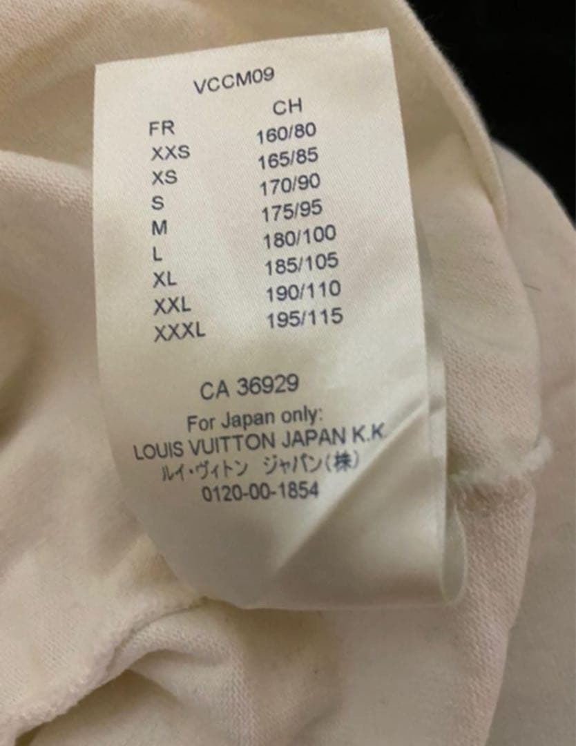 値下げ！　louis vuitton Tシャツ　L 美品　生地最高です