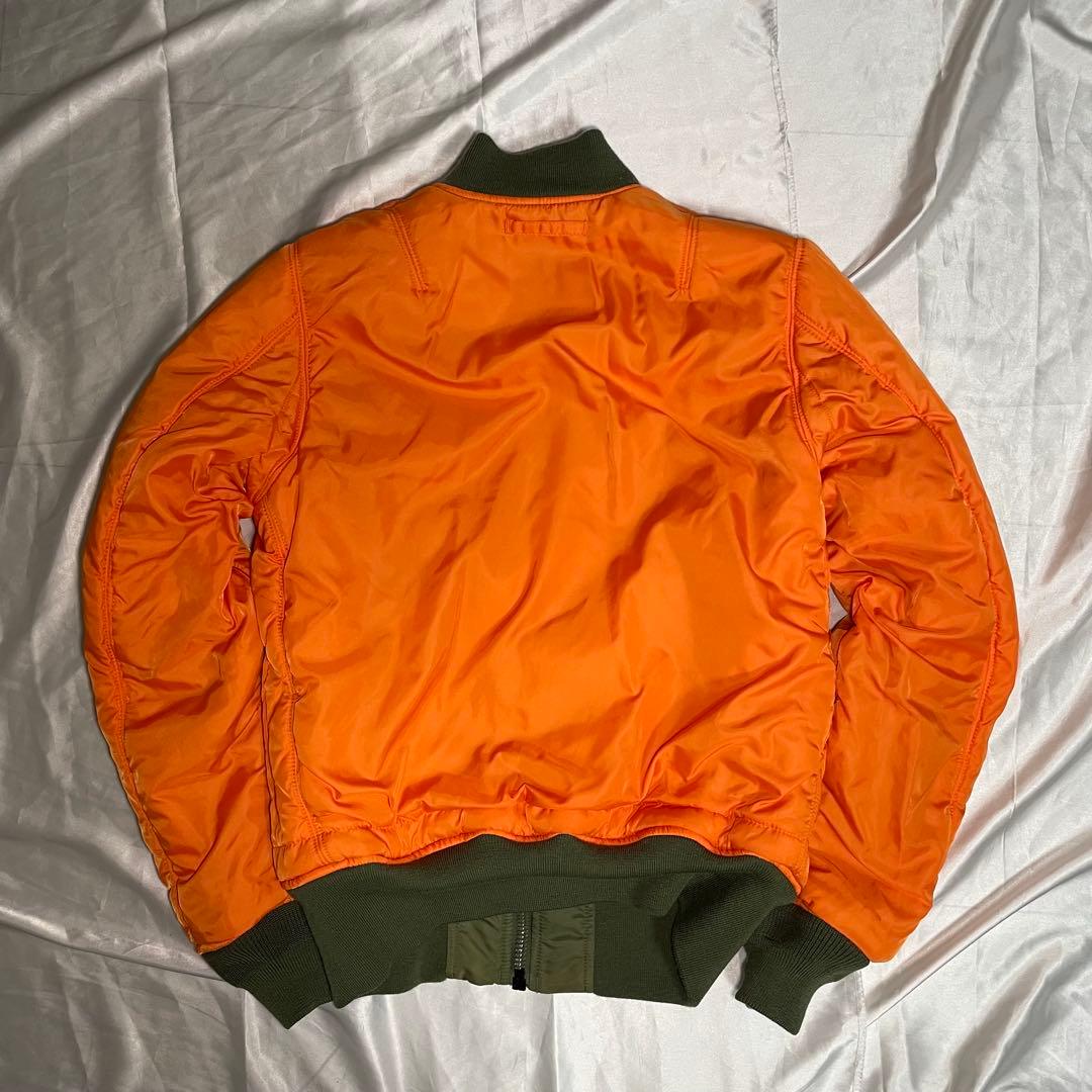 00s USA製 ALPHA MA-1 MA1 flight jacket S