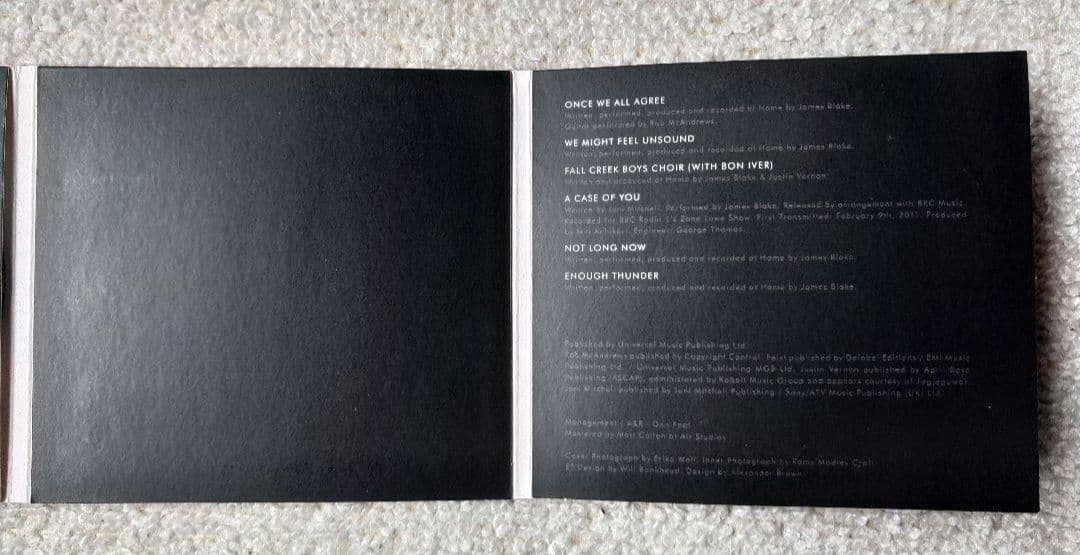 James Blake ジェイムス・ブレイク James Blake CD