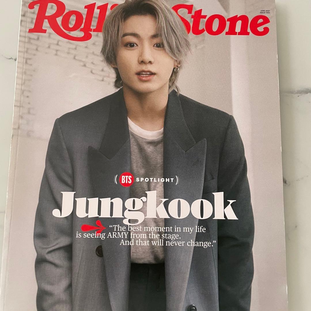 BTS ジョングク　グク　rolling stone ローリングストーン