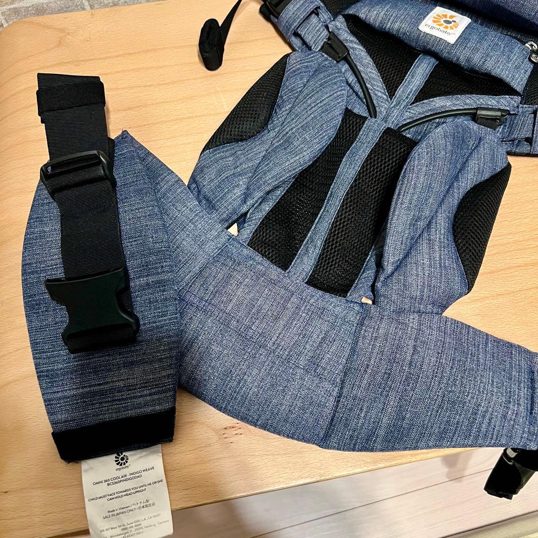 【美品♡】エルゴベビー オムニ360 クールエアメッシュ
