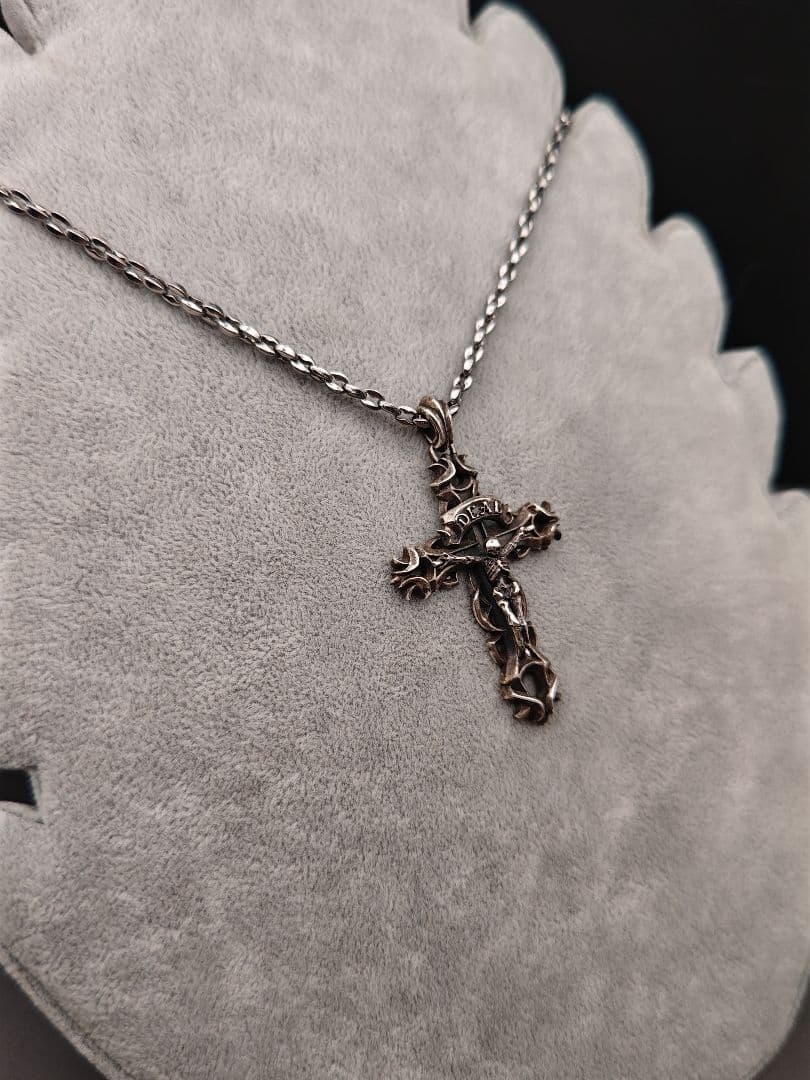 deal design◎ネックレス◎silver925シルバー925◎クロス骸骨