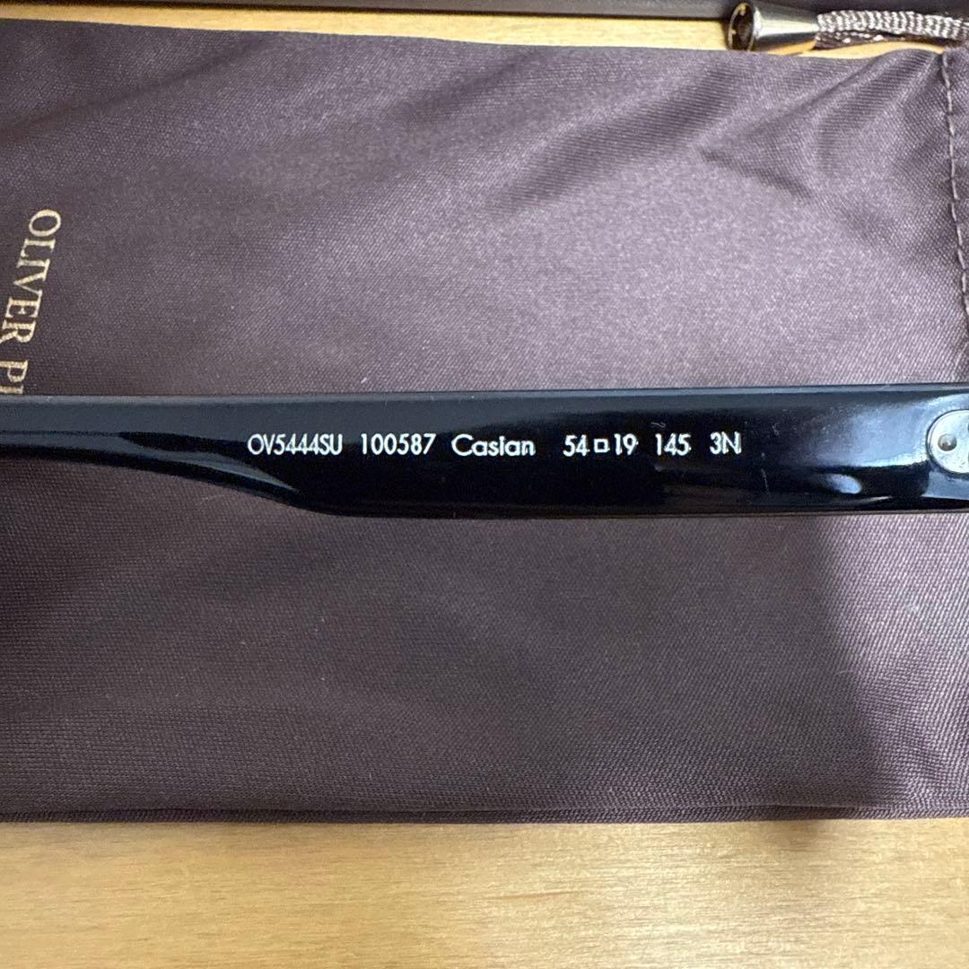 値下げ交渉可⭐️OLIVER PEOPLES Casian ブラックサングラス