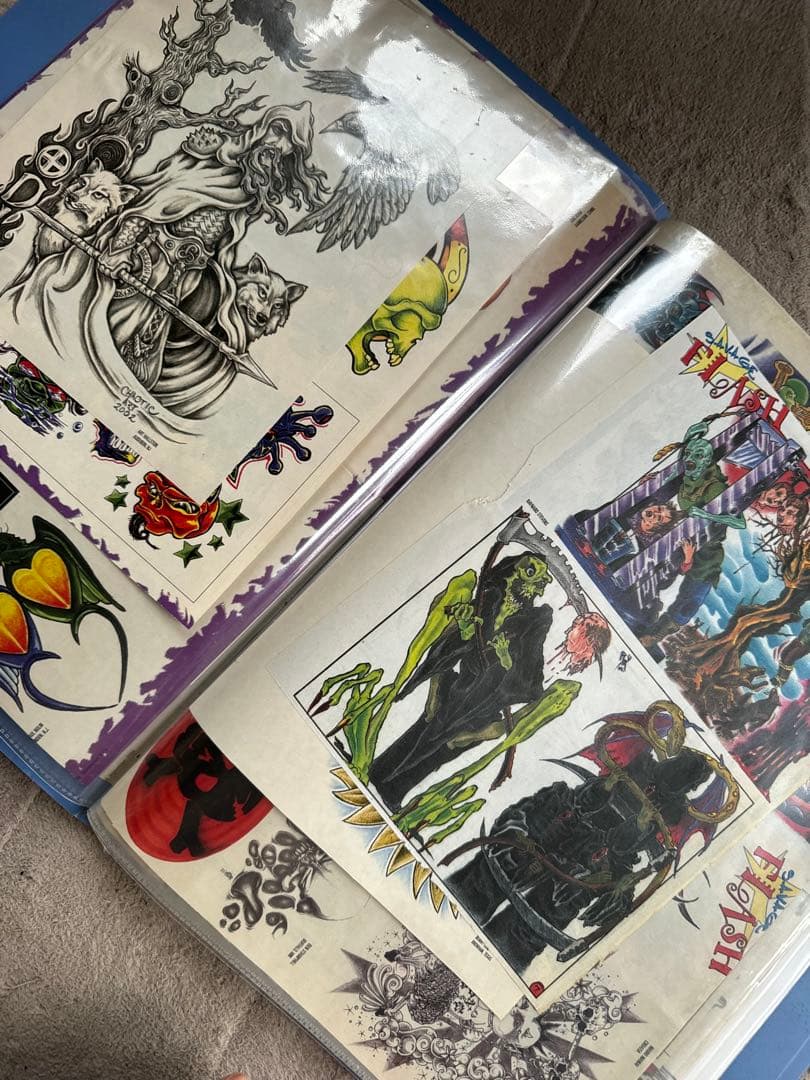 tattoo Flash 48枚 彫師 刺青 下絵