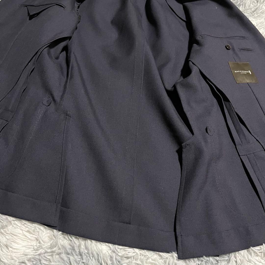 専用　マッキントッシュロンドン　ジャケット　紺ブレ　銀ボタン　背抜き　38