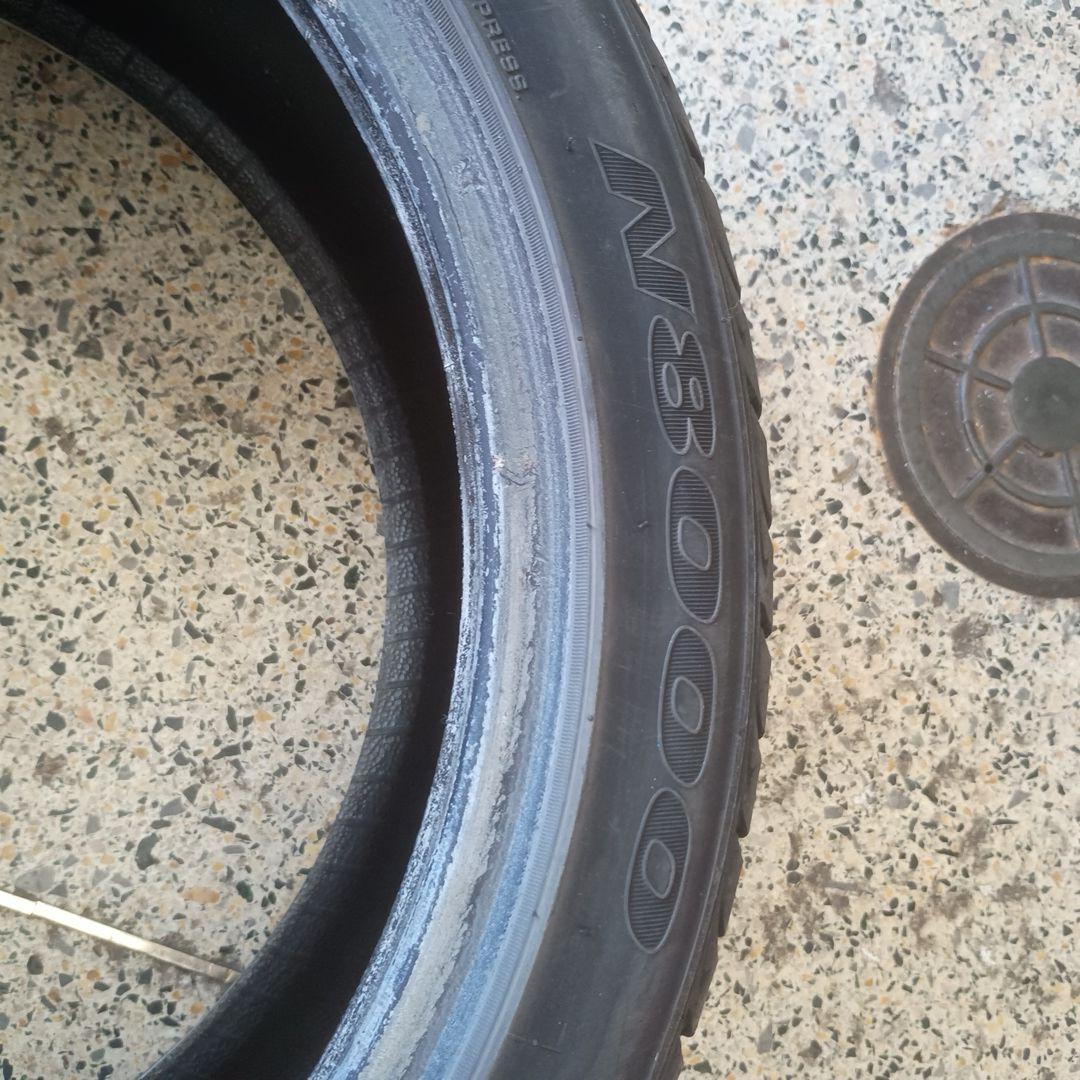 215/40R17 NEXEN N8000 2本 残溝約4mm 送料込み