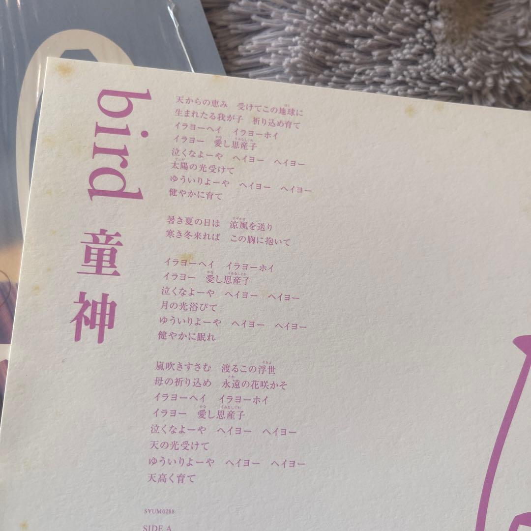 【希少】bird 童神 限定10inch レコード