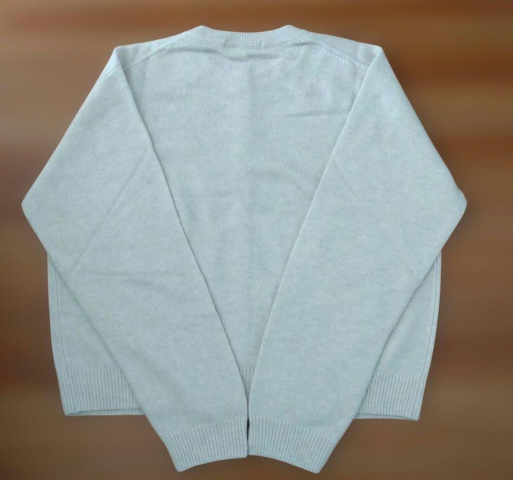 ユニクロC　カシミヤクルーネックショートカーディガン　L