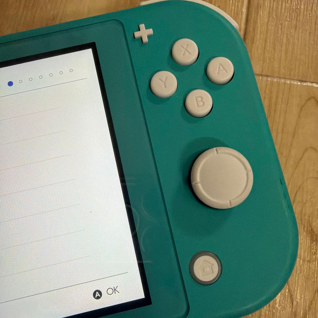 Nintendo Switch Lite ターコイズ 美品　動作問題なし！