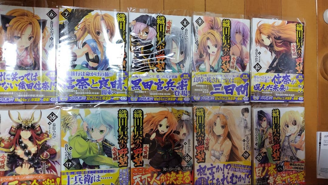 初版）織田信奈の野望全国版全巻+短編