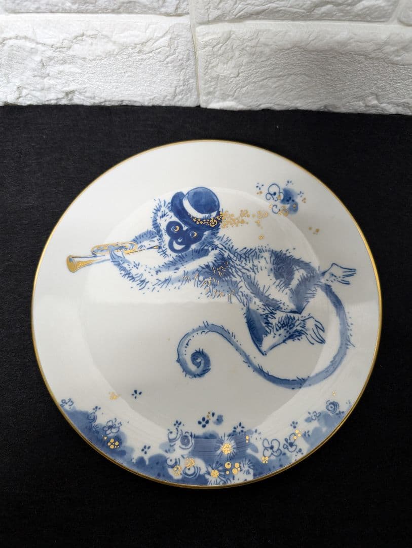 マイセン Meissen 2004年 イヤープレート 猿年 干支 飾り皿