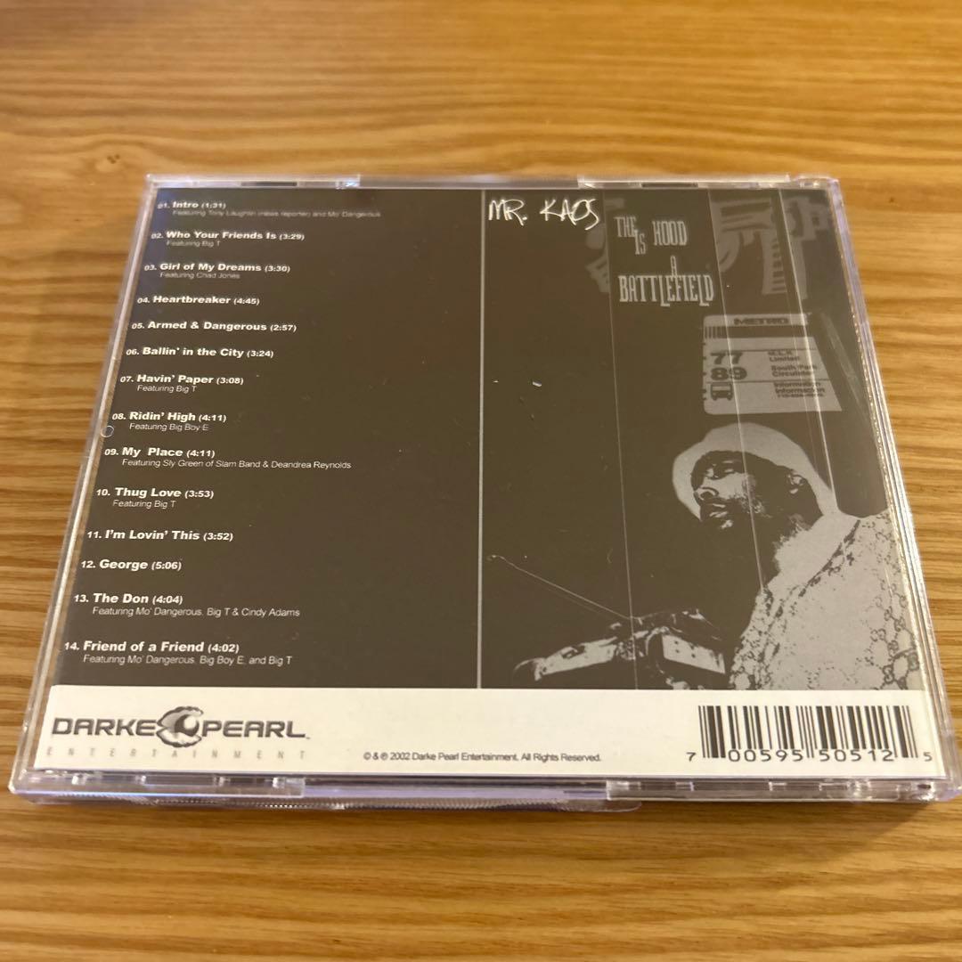 洋楽 G-RAP / MR.KAOS-THE HOOS IS THE BATTLE..