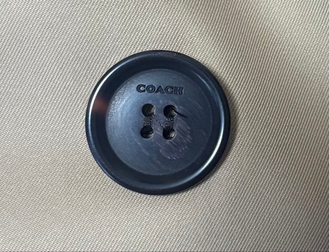 みきママ　COACH トレンチコート　ベルト付き　S
