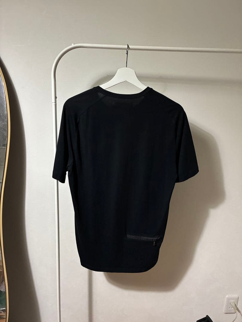 カ*ク様 PRADA SPORT ラバーロゴコットンポリTシャツ size M